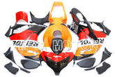 Honda CBR1000RR 2008-2011 Injection ABS Fairing - Repsol - Orange Red Black - MFS6224